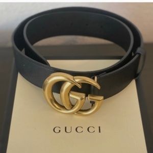 Gucci double G belt